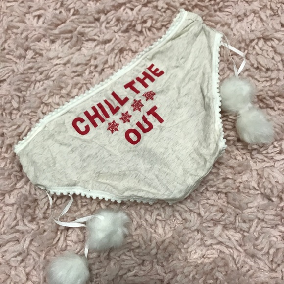 Victoria’s Secret Holiday Pom Pom Panties! - Picture 5 of 7